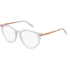 Luxottica Fashion Brillen Vertriebs GmbH Michael Kors MK4074 Damen-Brille inkl. Gläser Vollrand Quadratisch Kunststoff-Gestell 51/16/140, Weiß