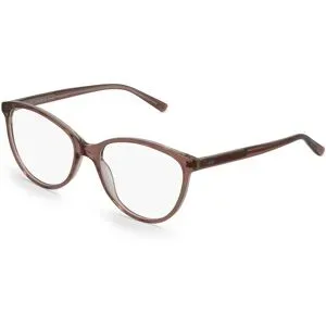 Wenzhou Lanson International Co., Ltd. Fielmann LN 002 CL Damen-Brille inkl. Gläser Vollrand Butterfly Acetat-Gestell 55/17/135, Braun