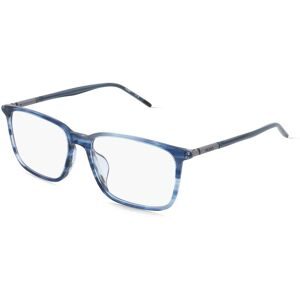 Safilo GmbH Hugo HG 1349/G Herren-Brille inkl. Gläser Vollrand Eckig Acetat-Gestell 55/16/145, Blau
