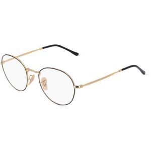 Luxottica Fashion Brillen Vertriebs GmbH Ray-Ban RX3582V Unisex-Brille inkl. Gläser Vollrand Panto Metall-Gestell 49/20/140, Schwarz