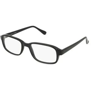 Zhangzhou Agilton Optical Co., Ltd. Fielmann MC 596 CL Herren-Brille inkl. Gläser Vollrand Quadratisch Propionat-Gestell 52/19/140, Schwarz