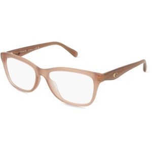 Luxottica Fashion Brillen Vertriebs GmbH Coach 0HC6231U Damen-Brille inkl. Gläser Vollrand Quadratisch Acetat-Gestell 54/16/140, Braun