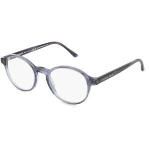 Luxottica Fashion Brillen Vertriebs GmbH Giorgio Armani 0AR7004 Herren-Brille inkl. Gläser Vollrand Panto Kunststoff-Gestell 47/19/140, Blau