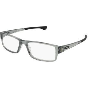 Luxottica Fashion Brillen Vertriebs GmbH Oakley OX8164 Herren-Brille inkl. Gläser Vollrand Quadratisch Kunststoff-Gestell 53/17/141, Grau