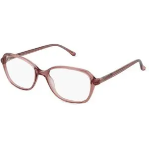 Wenzhou Bada Optical Co. , LTD Fielmann BD 550 CL Damen-Brille inkl. Gläser Vollrand Quadratisch Propionat-Gestell 53/17/140, Pink