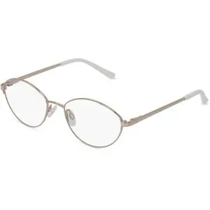 Wenzhou Ouhai Glasses Co., Ltd. Fielmann OU 015 FLEX CL Damen-Brille inkl. Gläser Vollrand Oval Edelstahl-Gestell 52/17/130, Gold