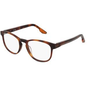 Marchon Germany GmbH Nike 7162 Unisex-Brille inkl. Gläser Vollrand Rund Metall-Gestell 50/19/145, Havanna