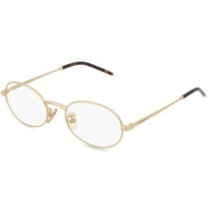 Thélios GIVENCHY GV50099U CITY Damen-Brille inkl. Gläser Vollrand Oval Metall-Gestell 51/19/145, Gelb