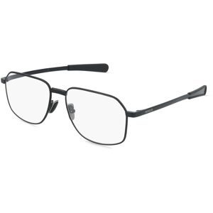 Luxottica Fashion Brillen Vertriebs GmbH Moncler ME1010 Unisex-Brille inkl. Gläser Vollrand Eckig Metall-Gestell 56/16/145, Schwarz