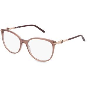 DE RIGO Vision D.A.CH. GmbH Escada VESF32 Damen-Brille inkl. Gläser Vollrand Cat Eye Kunststoff-Gestell 54/17/140, Braun
