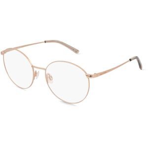 Eschenbach Optik GmbH Marc O'Polo Eyewear 502200 Damen-Brille inkl. Gläser Vollrand Rund Metall-Gestell 52/17/140, Gold