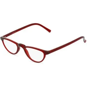 Wenzhou Bada Optical Co. , LTD Fielmann READER 004 Unisex-Fertiglesebrille Vollrand Quadratisch Propionat-Gestell, Rot