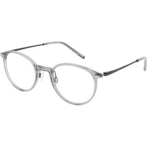 Eschenbach Optik GmbH Humphrey's 581151 Unisex-Brille inkl. Gläser Vollrand Panto Acetat-Gestell 48/20/140, Grau
