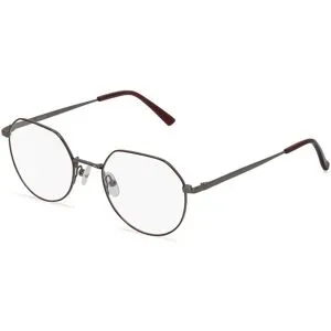 Billion Excel Optical Manufactory Co. Ltd. Fielmann BE 012 FA CLEO Damen-Brille inkl. Gläser Vollrand Panto Edelstahl-Gestell 51/20/135, Grau