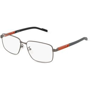 Marcolin Deutschland GmbH Adidas SP5049 Unisex-Brille inkl. Gläser Vollrand Quadratisch Metall-Gestell 53/14/145, Grau