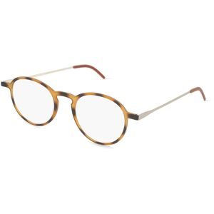 Breitfeld + Schliekert GmbH I NEED YOU 5 MM Unisex-Fertiglesebrille Vollrand Panto Kunststoff-Gestell, Havanna