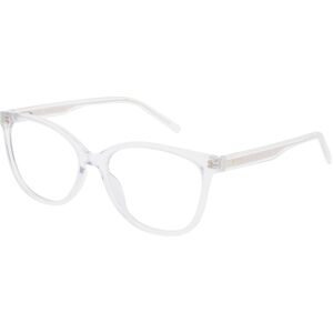 Safilo GmbH Hugo HG 1365 Damen-Brille inkl. Gläser Vollrand Panto Kunststoff-Gestell 53/15/145, Transparent