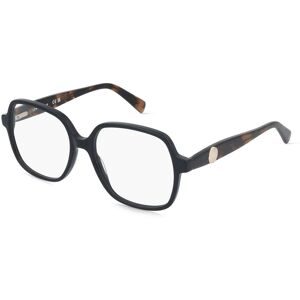 Marchon Germany GmbH Longchamp LO2757 N Damen-Brille inkl. Gläser Vollrand Eckig Acetat-Gestell 53/16/140, Schwarz