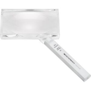 Eschenbach 2614150 Handlupe Vergrößerungsfaktor: 2 x Linsengröße: (L x B) 100 mm x 50 mm