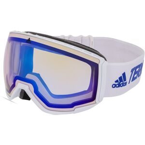 Marcolin Deutschland GmbH Adidas SP0039  Unisex-Skibrille Vollrand Monoscheibe Kunststoff-Gestell, Weiß