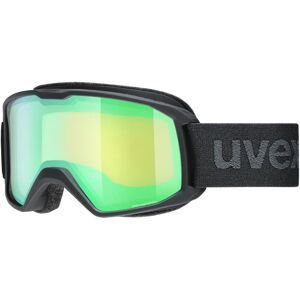 Uvex Sports Uvex ELEMNT FM Unisex-Skibrille Vollrand Monoscheibe Kunststoff-Gestell, Schwarz