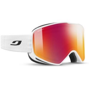 Julbo J7721 Unisex-Skibrille Vollrand Monoscheibe Kunststoff-Gestell, Weiß