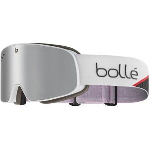 Seaport-OLDM Bollé NEVADA Unisex-Skibrille Vollrand Monoscheibe Kunststoff-Gestell, Weiß