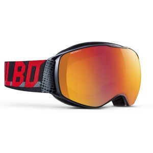 Julbo J7531 Jugend-Skibrille Vollrand Monoscheibe Kunststoff-Gestell, Schwarz