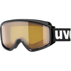 Uvex Sports Uvex G.GL 3000 LGL Unisex-Skibrille Vollrand Monoscheibe Kunststoff-Gestell, Schwarz