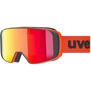 Uvex Sports Uvex SAGA TO Unisex-Skibrille Vollrand Monoscheibe Kunststoff-Gestell, Rot