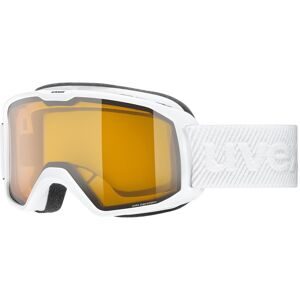 Uvex Sports Uvex ELEMNT LGL Unisex-Skibrille Vollrand Monoscheibe Kunststoff-Gestell, Weiß