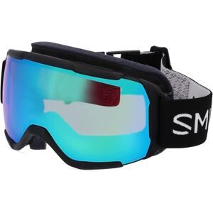 Safilo GmbH Smith SHOWCASE OTG Damen-Skibrille Vollrand Monoscheibe Acetat-Gestell, Schwarz
