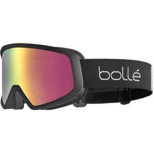 Seaport-OLDM Bollé BEDROCK PLUS Unisex-Skibrille Vollrand Monoscheibe Kunststoff-Gestell, Schwarz