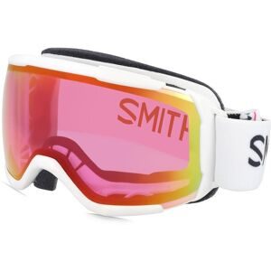 Safilo GmbH Smith GROM Unisex-Skibrille Vollrand Monoscheibe Acetat-Gestell, Weiß