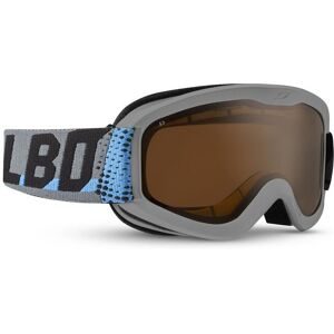 Julbo J7344 Jugend-Skibrille Vollrand Monoscheibe Kunststoff-Gestell, Grau