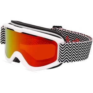 Julbo JUNE J752 Damen-Skibrille Vollrand Monoscheibe Kunststoff-Gestell, Weiß