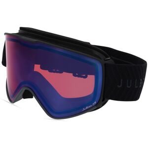 Julbo ALPHA J761  Unisex-Skibrille Vollrand Monoscheibe Kunststoff-Gestell, Schwarz