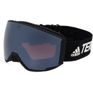 Marcolin Deutschland GmbH Adidas SP0039  Unisex-Skibrille Vollrand Monoscheibe Kunststoff-Gestell, Schwarz