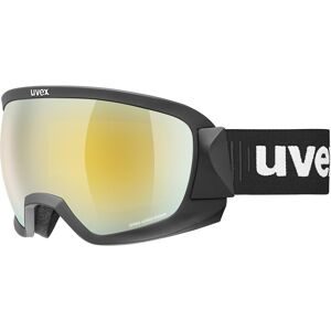 Uvex Sports Uvex CONTEST CV  Unisex-Skibrille Vollrand Monoscheibe Kunststoff-Gestell, Schwarz