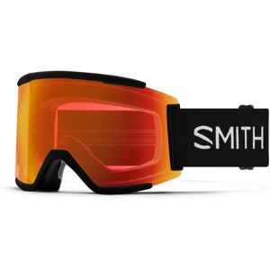 Safilo GmbH Smith M00675 SQUAD XL Unisex-Skibrille Vollrand Monoscheibe Kunststoff-Gestell, Schwarz
