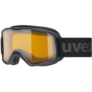 Uvex Sports Uvex ELEMNT LGL Unisex-Skibrille Vollrand Monoscheibe Kunststoff-Gestell, Schwarz