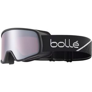 Seaport-OLDM Bollé NEVADA JR Kinder-Skibrille Vollrand Monoscheibe Kunststoff-Gestell, Schwarz