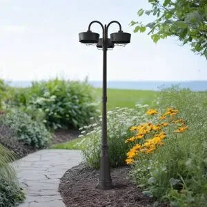 LED Wegeleuchte Thorus PRIOS, schwarz, Aluminium, Modern, LED Außenleuchte