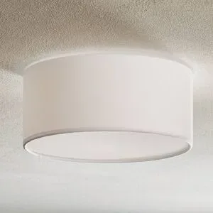 Deckenlampe Rondo TK Lighting, dimmbar, weiß / opal, für Schlafzimmer, Textil / Stoff / Seide, Modern, Deckenlampe