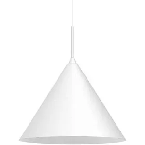 Hängelampe Capital Eko-Light, dimmbar, weiß / opal, für Wohn- / Esszimmer, Metall, Modern, Pendelleuchte