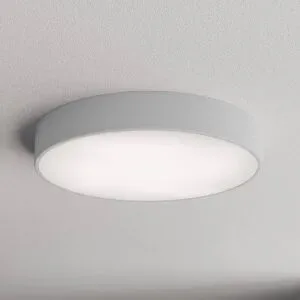 Deckenlampe mit Bewegungsmelder Cleo 500 TEMAR LIGHTING, alu / grau / zink, für Flurbereich, Metall, Modern, Deckenlampe mit Sensor