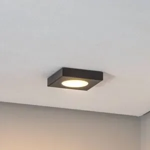 Deckenlampe Hero SIGMA, dimmbar, schwarz, für Flurbereich, Metall, Deckenlampe