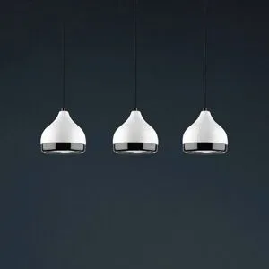 Hängelampe Yildo 6878 Opviq, dimmbar, weiß / opal, für Wohn- / Esszimmer, Metall, Modern, Pendelleuchte