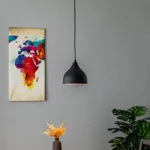 Hängelampe Tattoo 2396 Opviq, dimmbar, schwarz, für Wohn- / Esszimmer, Metall, Marokkanisch / Orientalisch, Pendelleuchte
