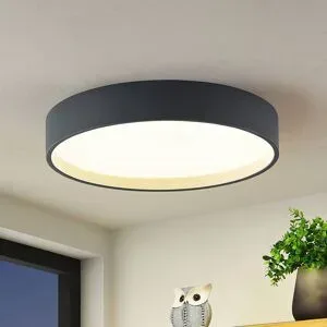 LED Deckenlampe Todor Lindby, dimmbar, schwarz, für Wohn- / Esszimmer, Kunststoff, Modern, LED Deckenleuchte
